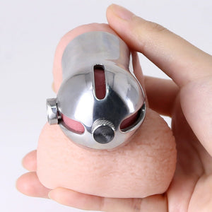 CH38 - PA Chastity cage / Titanium Plug and Bolt - Oxy-shop