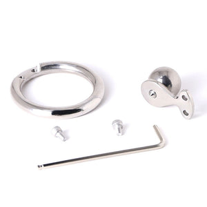 CH47 - Negative Chastity Cage with Catheter - Oxy-shop