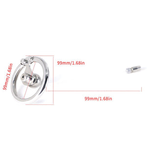 CH47 - Negative Chastity Cage with Catheter - Oxy-shop