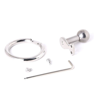 CH48 - Extreme Inverted Plugged Cylinder Chastity Cage - Oxy-shop