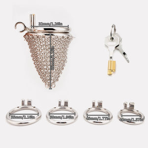 CH50 - Lancelot Chastity Cage - Mesh Cock Cage - Oxy-shop