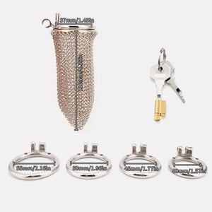 CH50 - Lancelot Chastity Cage - Mesh Cock Cage - Oxy-shop