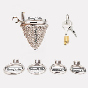 CH50 - Lancelot Chastity Cage - Mesh Cock Cage - Oxy-shop