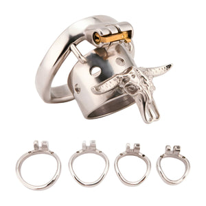 CH52 - Bull Chastity Cage - Open Ended Cock Cage - Oxy-shop