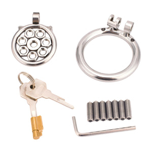 CH55 - Flat Spiked Chastity - Pierce my Clit - Oxy-shop