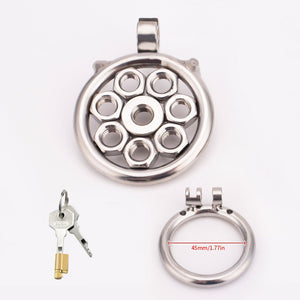 CH55 - Flat Spiked Chastity - Pierce my Clit - Oxy-shop