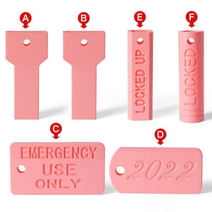 Chastity Key Containers - Emergency escape and long term goals - Oxy-shop
