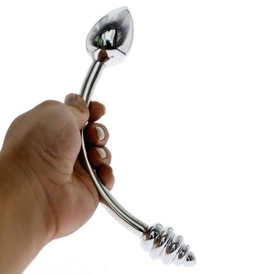 Double ended anal plug - 4 Changeable bulbs included - Oxy-shop