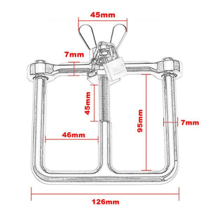 Dungeon Steel Hand-Cuffs - Oxy-shop