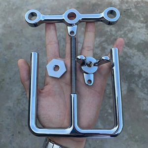 Dungeon Steel Hand-Cuffs - Oxy-shop