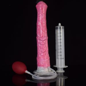 Ejaculating horse Dildo -Squirting anal plug - Oxy-shop