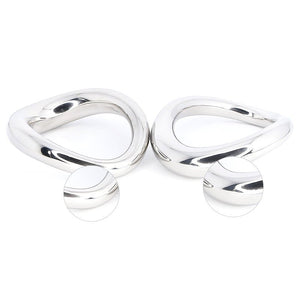 Ergonomic Steel cock ring - Oxy-shop