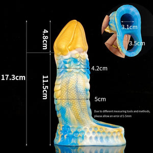 Fantasy Penis Sleeve - Dragon scales - Oxy-shop