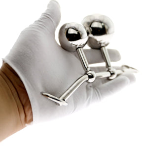 Female Anal Vaginal Double Ball Plug - Oxy-shop