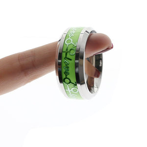 Fluorescent Glans Ring - "Love" - Oxy-shop
