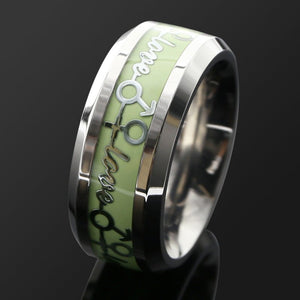 Fluorescent Glans Ring - "Love" - Oxy-shop