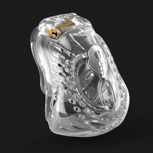 Fully Enclosed Plastic Chastity Device - Oxy-shop