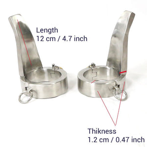 Handmade Ballet Ankle Cuffs - Forced high heels training - Oxy-shop