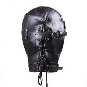 Headgear With Mouth Ball Gag - ''Hood to be'' - Oxy-shop