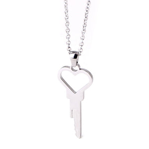 💝 Heart Shaped Key Necklace for chastity - Free - Oxy-shop