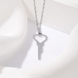 💝 Heart Shaped Key Necklace for chastity - Free - Oxy-shop