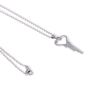 💝 Heart Shaped Key Necklace for chastity - Free - Oxy-shop