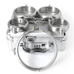 Heavy Duty restraint Set - Smooth & Secure - STEEL - Male or Female Sizes - Oxy-shop