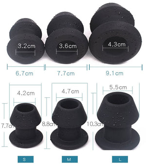 Huge Hollow Tunnel butt Plug - Oxy-shop