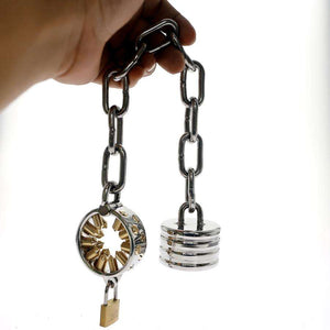 Kali's Teeth with Attached weight - 4 Rows Long - K06A - Oxy-shop