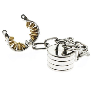 Kali's Teeth with Attached weight - 4 Rows Long - K06A - Oxy-shop