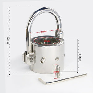 Locking Spiked CBT for Balls and Penis - Oxy-shop