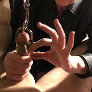 Locking Spiked CBT for Balls and Penis - Oxy-shop