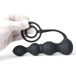 "Man's best friend" - Remote Butt plug + Cock ring - Oxy-shop