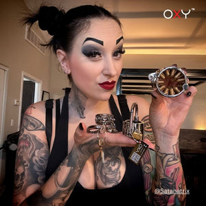 NC14 - CBT Micro Chastity 'Spikes Bracelet' - Oxy-shop