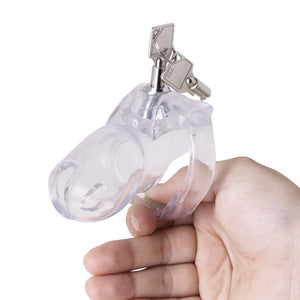 NEW HTV5 Resin Chastity cage - Click & Lock - Oxy-shop