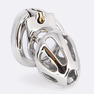 Next Generation locking chastity cage - Steel - Oxy-shop