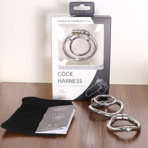 OXY05 - Locking Cock Ring/Cock Harness - Oxy-shop
