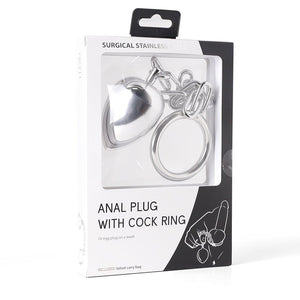 OXY11 - Anal Plug with Cock Ring - Oxy-shop