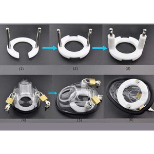 P2 - Cock Cage 2 Padlocks - 2 Colors - Oxy-shop