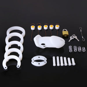 P4 - Cock cage - 5 Rings - 4 Colors - Oxy-shop