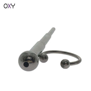 Penis Plug Removable Stopper + FREE Cock Ring - Oxy-shop