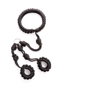 Shibari rope back restraint - BDSM gear for Bondage aesthetic and restraint - Oxy-shop