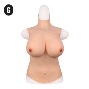 Silicone Breast Forms - Full Upper Vest for Crossdressers - Oxy-shop