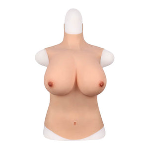 Silicone Breast Forms - Full Upper Vest for Crossdressers - Oxy-shop