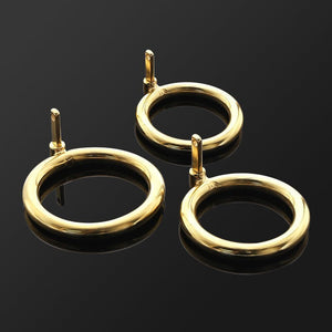 ★Spare part - Spare round ring 24K Gold - Oxy-shop