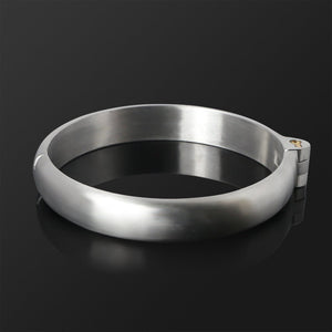 Stainless Steel Slave Collar with Ring - Male or Woman - Oxy-shop
