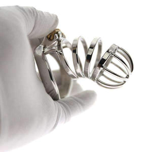 Steel Chastity cage - Short & Standard & Long Sizes - Oxy-shop