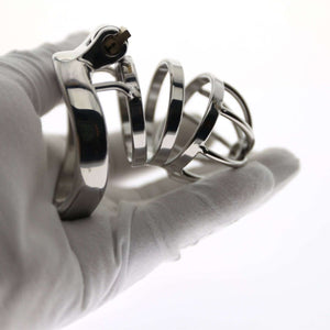 Steel Chastity cage - Short & Standard & Long Sizes - Oxy-shop