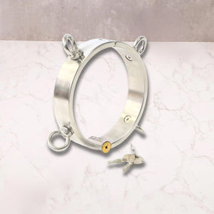 Steel - Slave collar with thorns - Oxy-shop