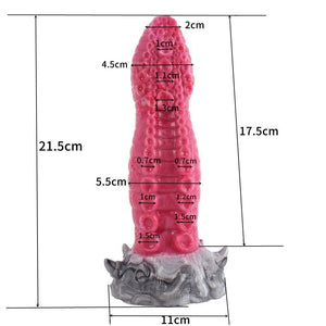 Tentacle Dildo monster 8.26 '' | 21 cm - Ejaculating or Squirting optional - Oxy-shop
